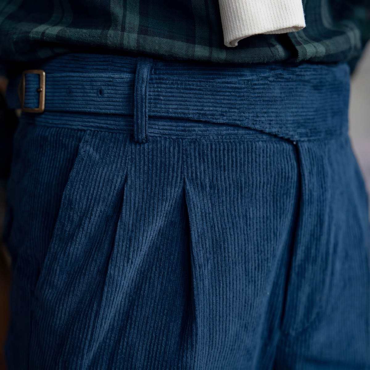 Men's Gurkha Trousers | Adjustable Waist & Tapered Fit 5