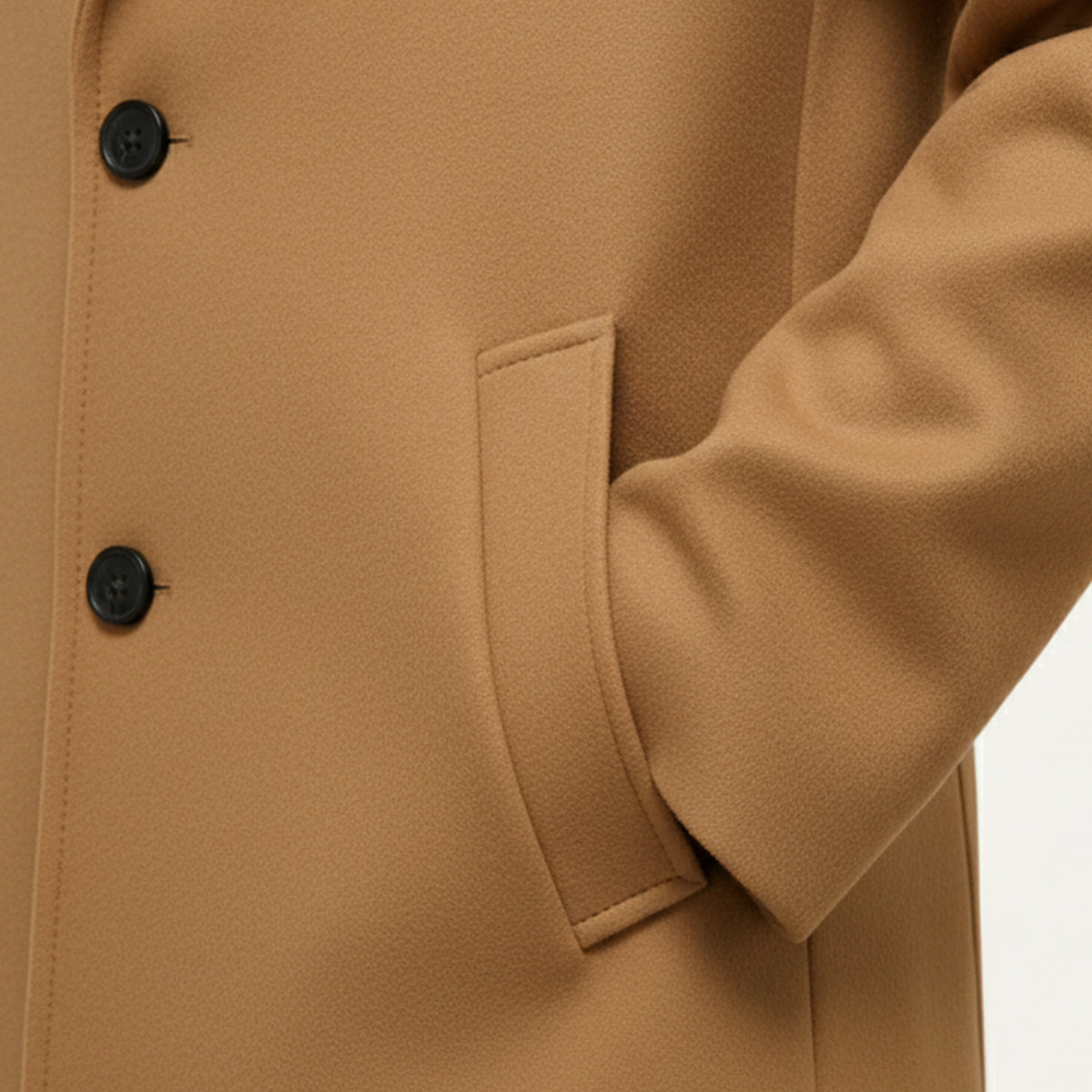 Men’s Classic Cotton Winter Overcoat