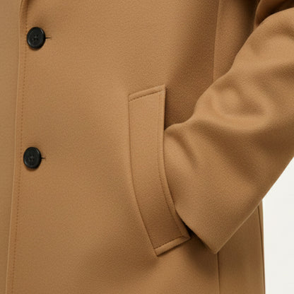 Men’s Classic Cotton Winter Overcoat