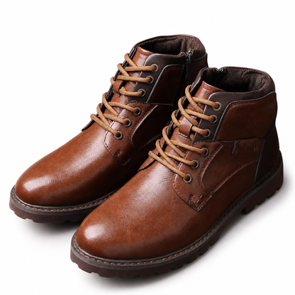 Men's Work Boots | Lace Up & Side Zip 4