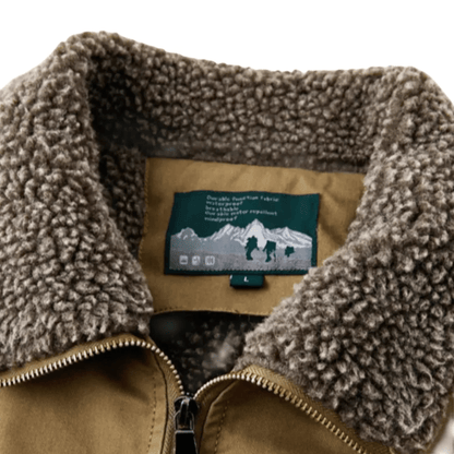 Men's Bomber Jacket | Plush Collar & Wind-Proof Fit 4