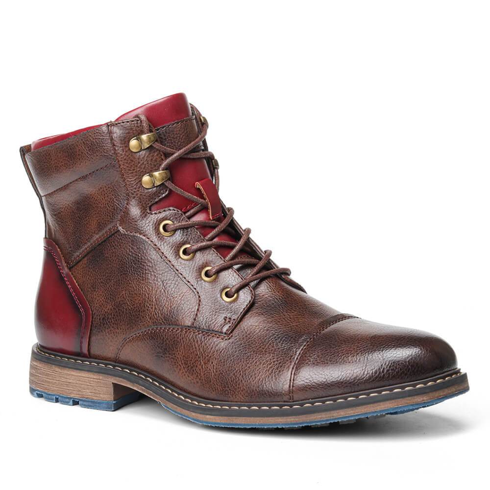 Men's Ankle Boots | Lace-Up & Rounded Toe 7