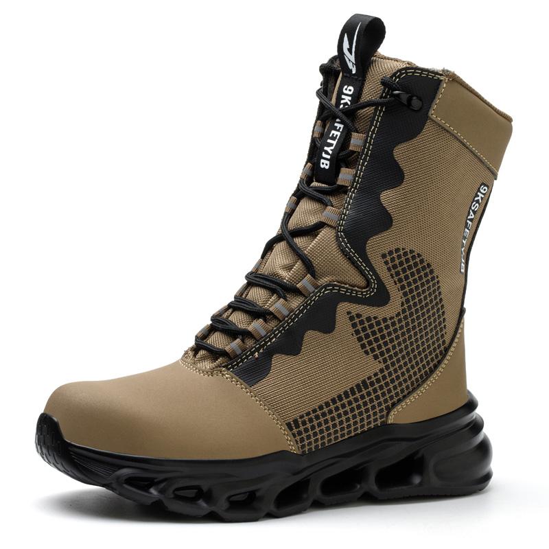 Men's Steel Cap Boots | High-Top & Lace-Up Support 5