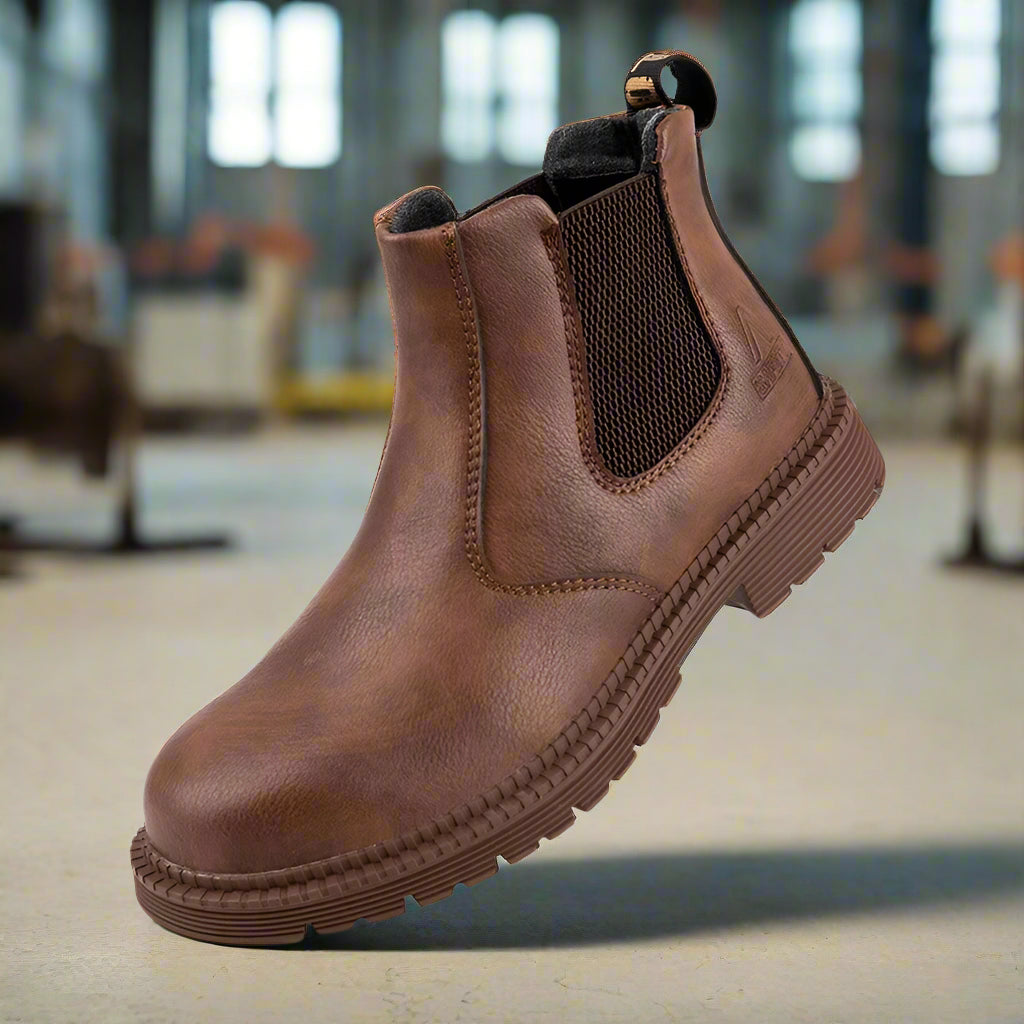 Men's Steel Cap Boots | Slip-On & Durable 1