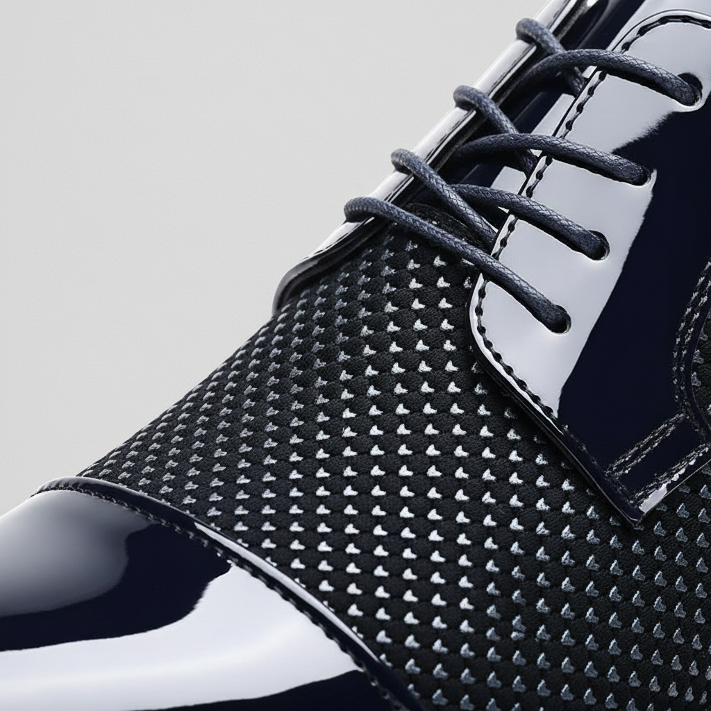 Men's Pointed Toe Oxford Shoes Lace Up Formal Footwear 7
