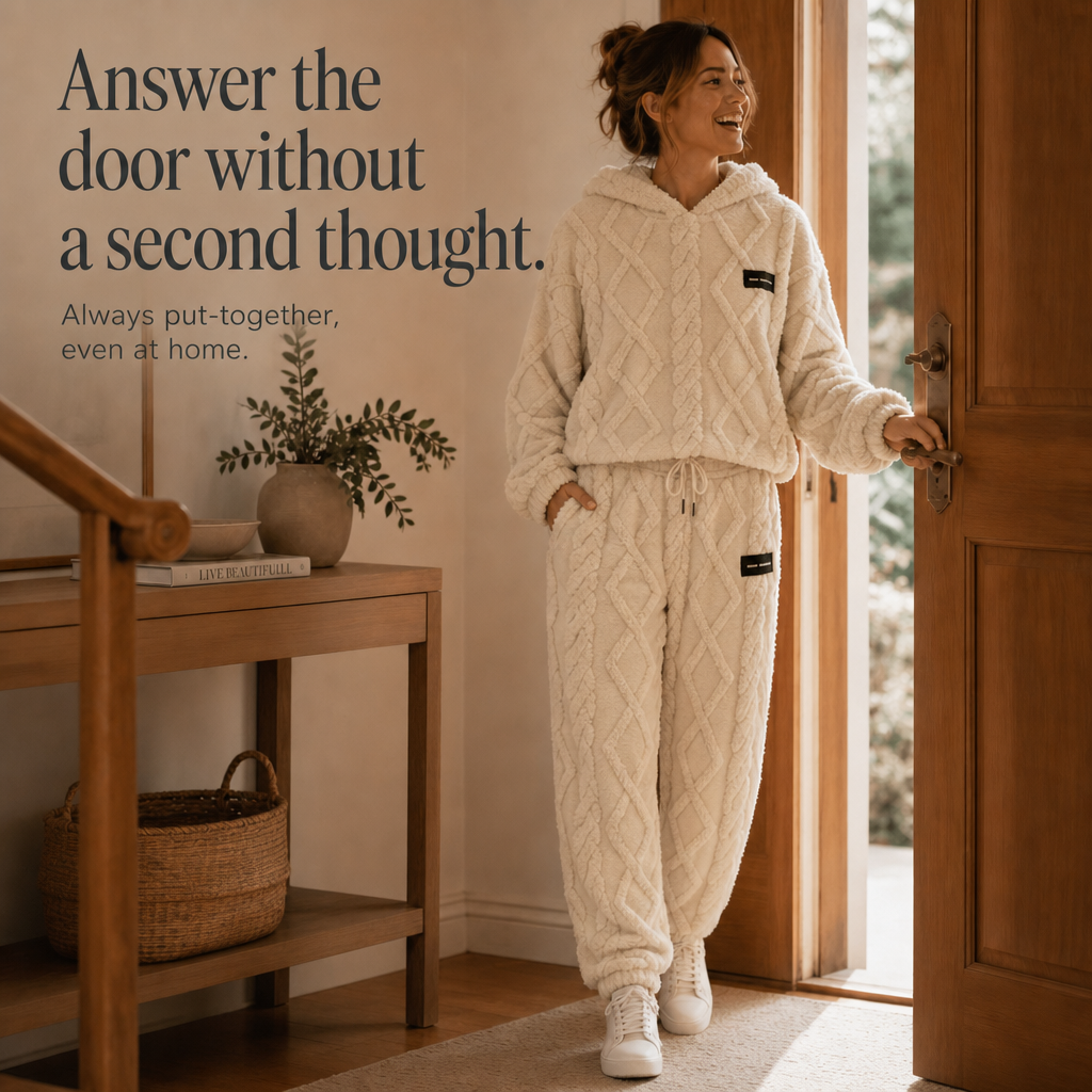 Women's Hoodie And Pants Set | Warm Without The Bulk 4