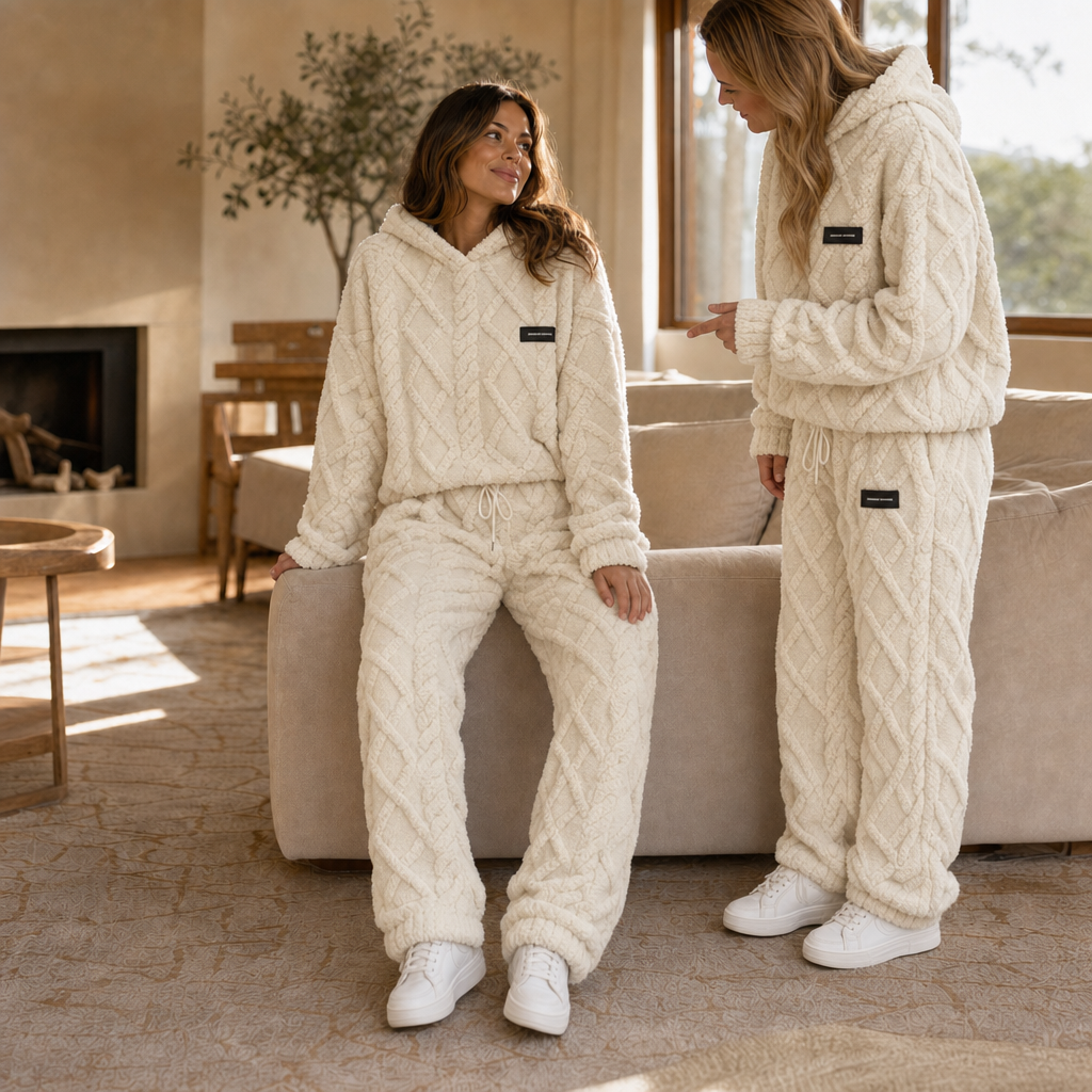 Women's Hoodie And Pants Set | Warm Without The Bulk 3