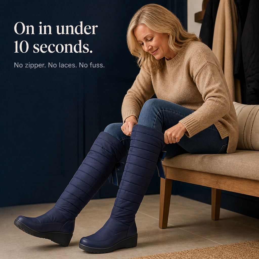 Women's Quilted Tall Boots | Pull-On Warmth & Comfort 6