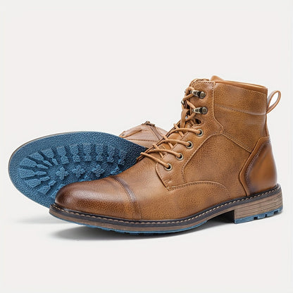 Orion | Refined Cap-Toe Ankle Boots