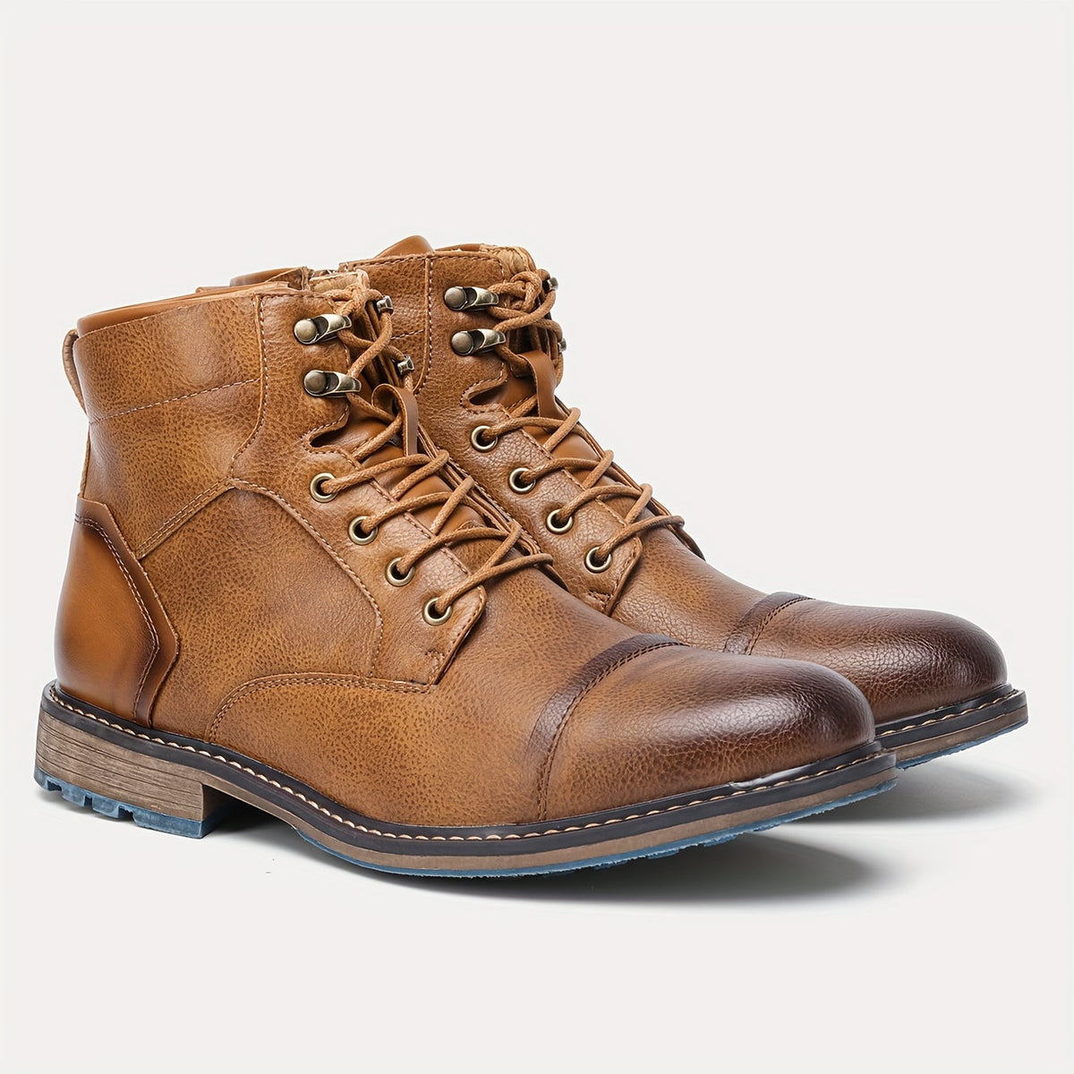 Orion | Refined Cap-Toe Ankle Boots