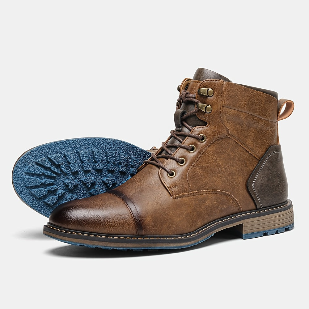 Orion | Refined Cap-Toe Ankle Boots