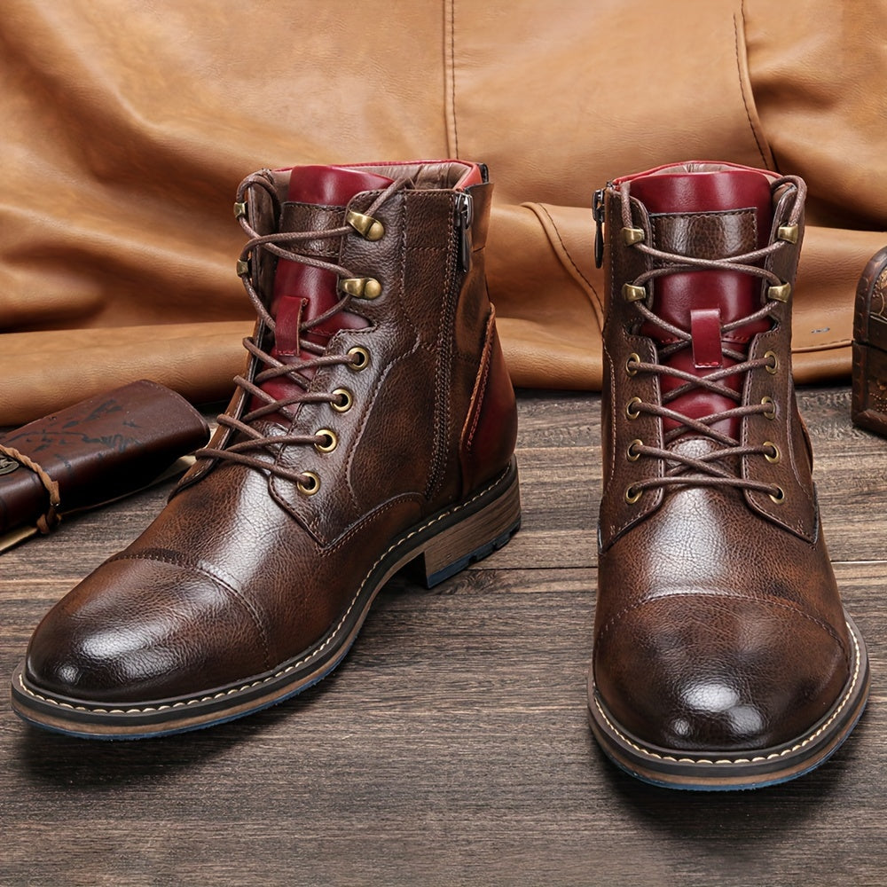 Orion | Refined Cap-Toe Ankle Boots