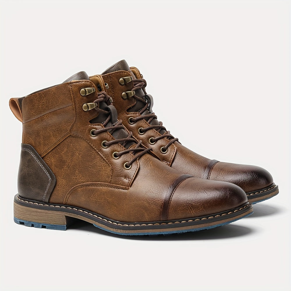 Orion | Refined Cap-Toe Ankle Boots