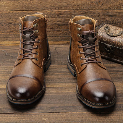 Orion | Refined Cap-Toe Ankle Boots
