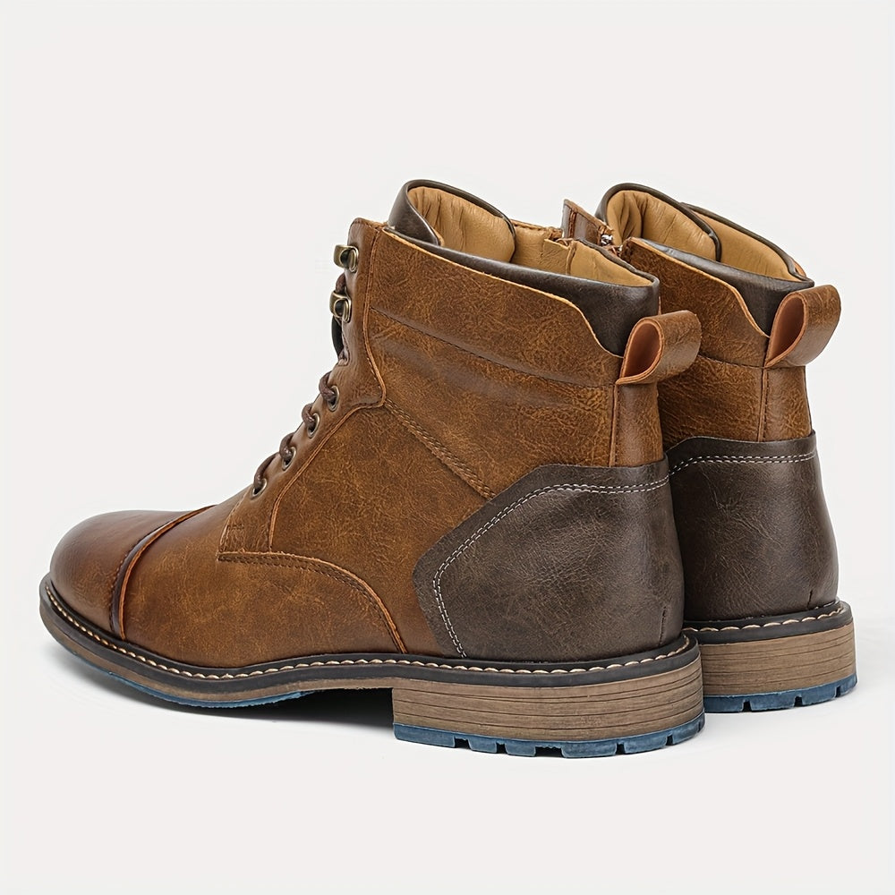 Orion | Refined Cap-Toe Ankle Boots