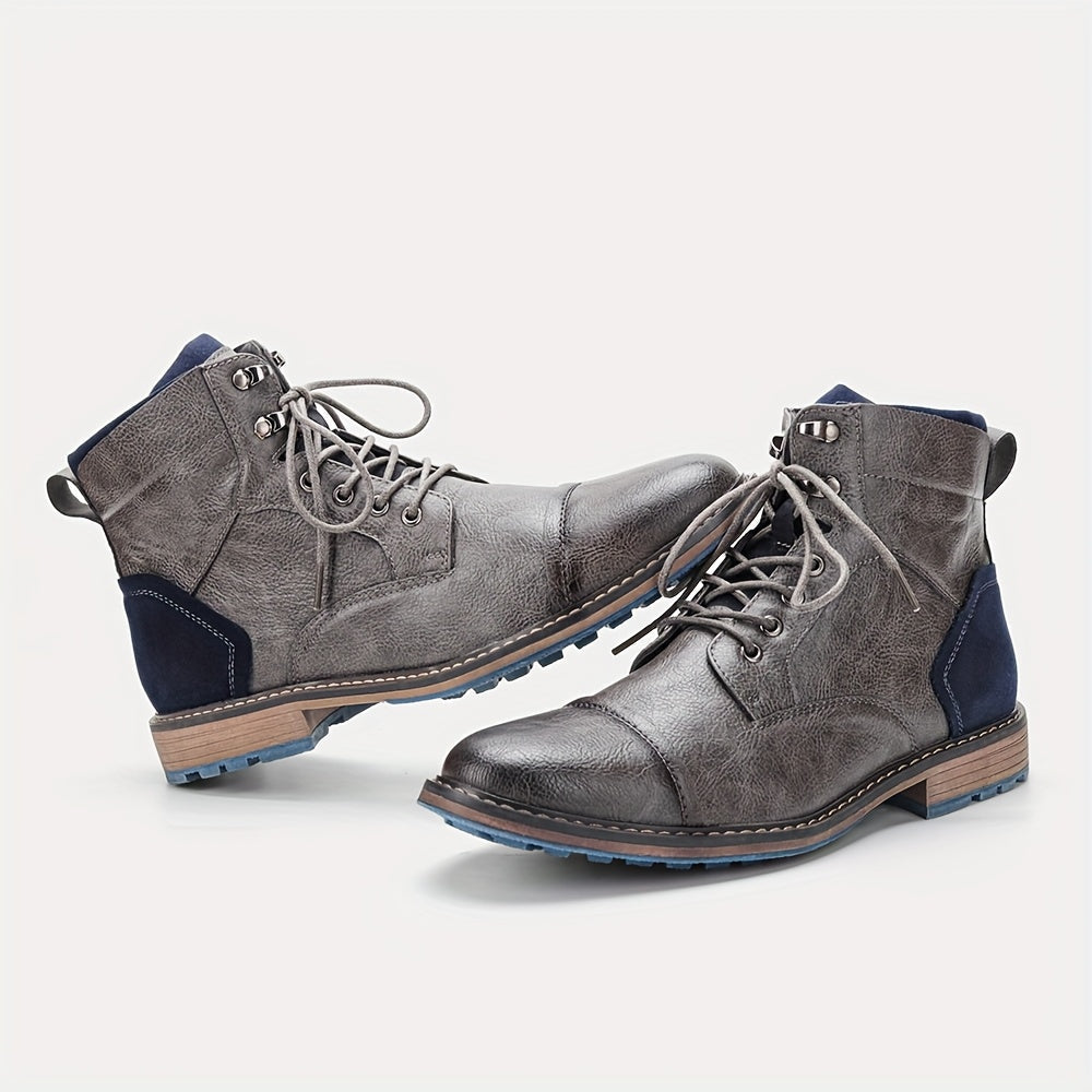 Orion | Refined Cap-Toe Ankle Boots
