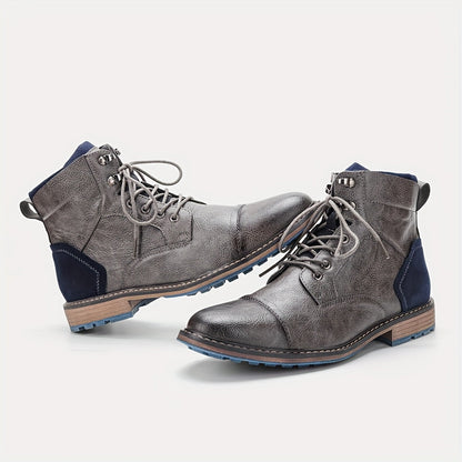 Orion | Refined Cap-Toe Ankle Boots