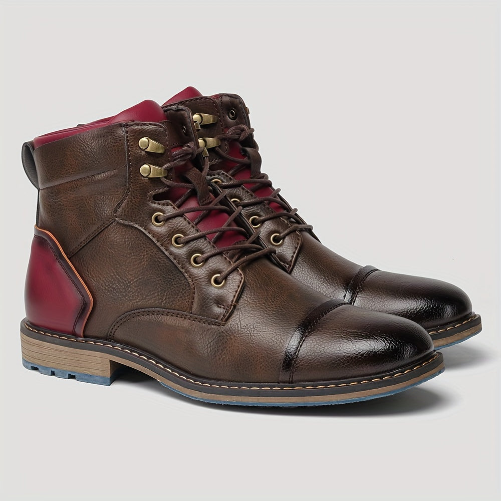 Orion | Refined Cap-Toe Ankle Boots