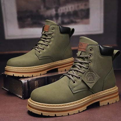 Rhett | Men's Rugged Lace-Up Ankle Hiking Boots