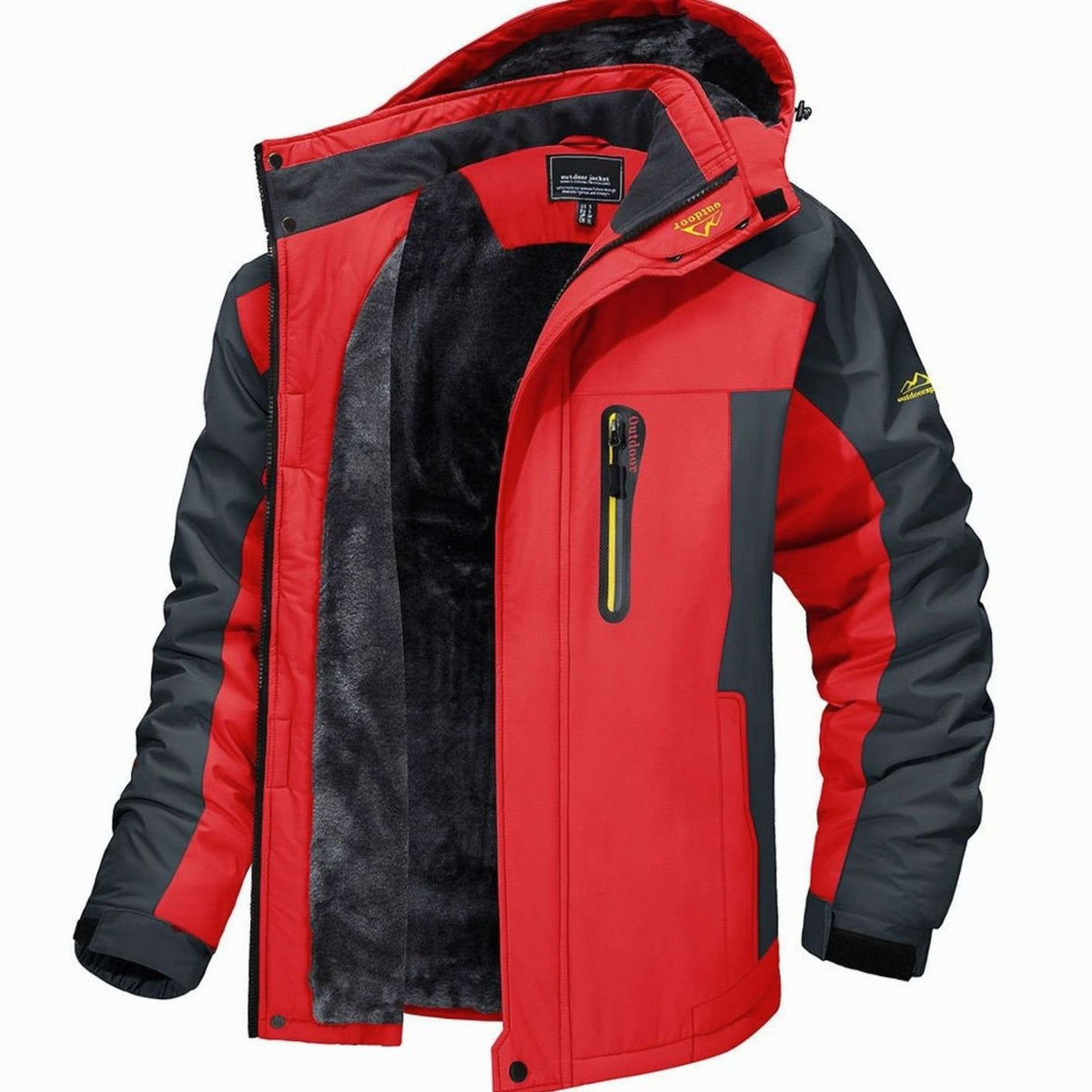 Ronald | Men's Fleece-Lined Insulated Hooded Winter Jackets