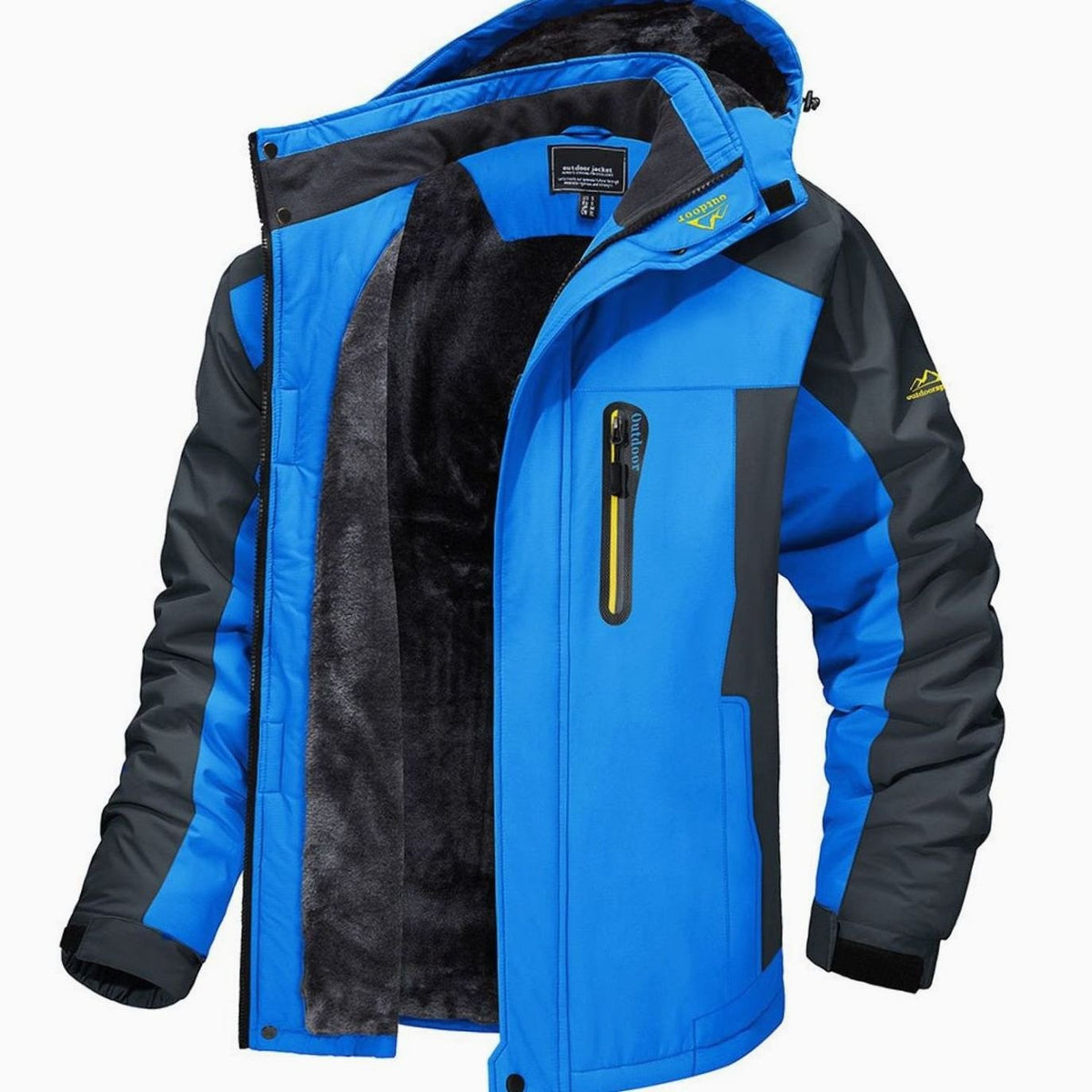 Ronald | Men's Fleece-Lined Insulated Hooded Winter Jackets