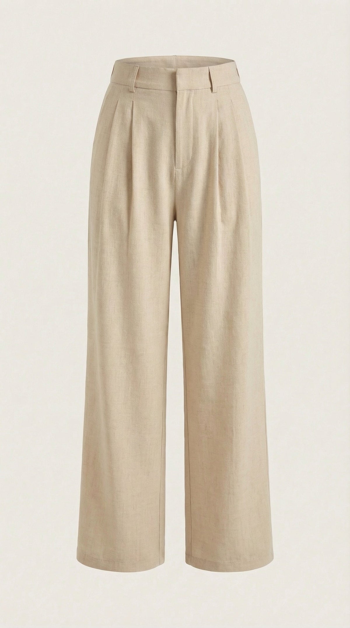 Women's High Rise Plissé Trousers | Wide Leg & Elegant Fit 9
