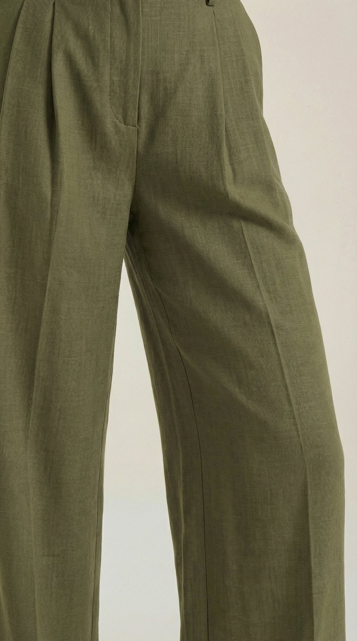 Women's High Rise Plissé Trousers | Wide Leg & Elegant Fit 23