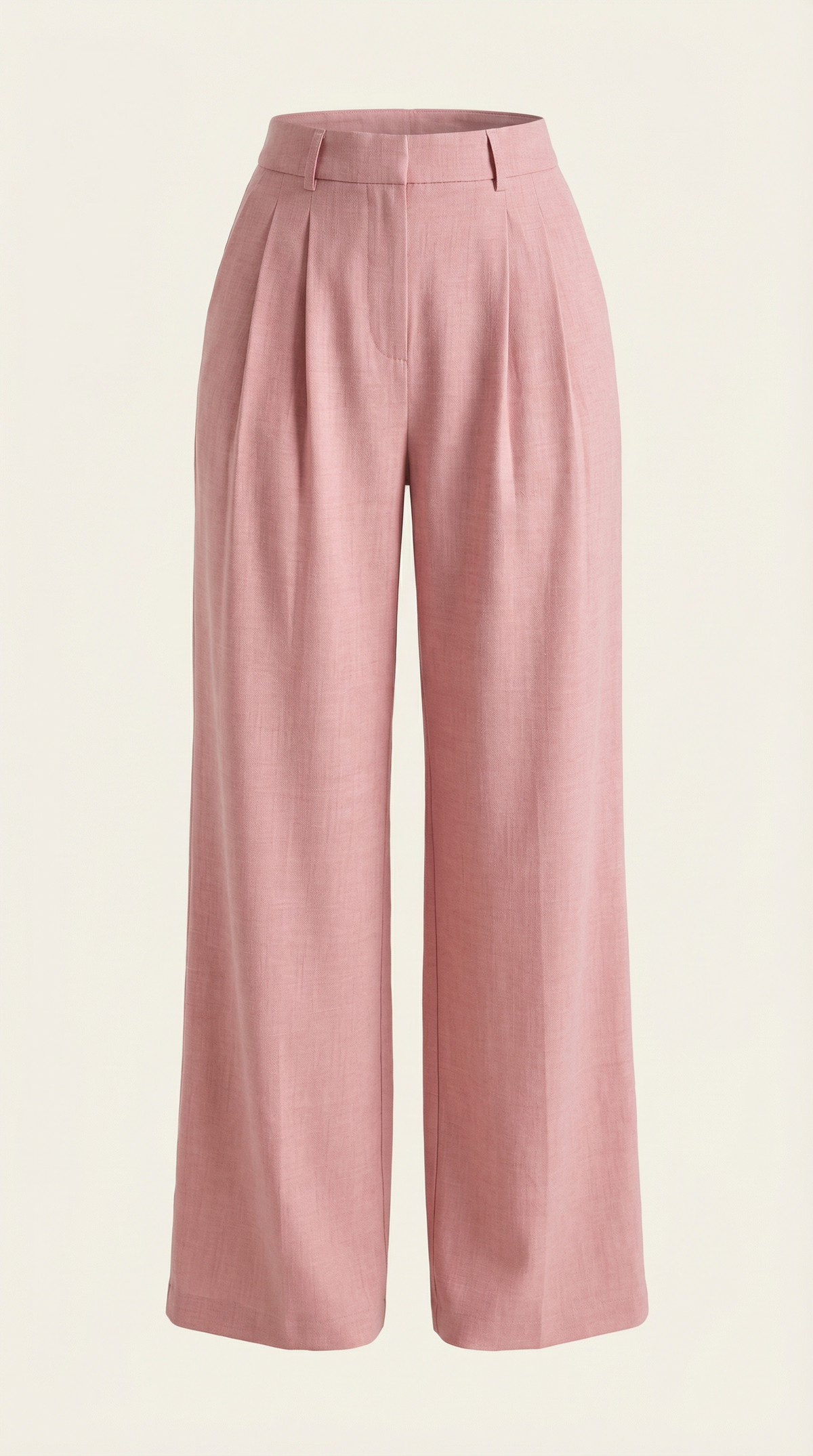 Women's High Rise Plissé Trousers | Wide Leg & Elegant Fit 17