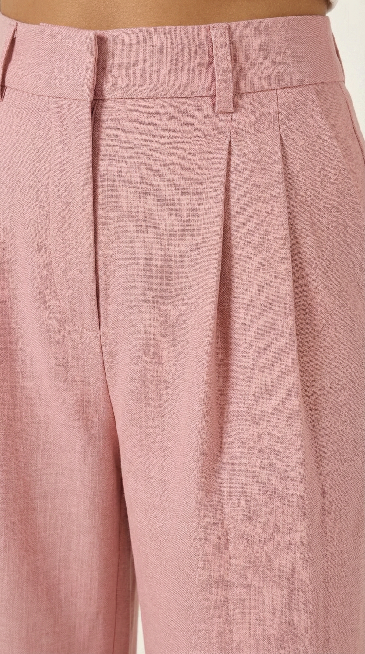 Women's High Rise Plissé Trousers | Wide Leg & Elegant Fit 16