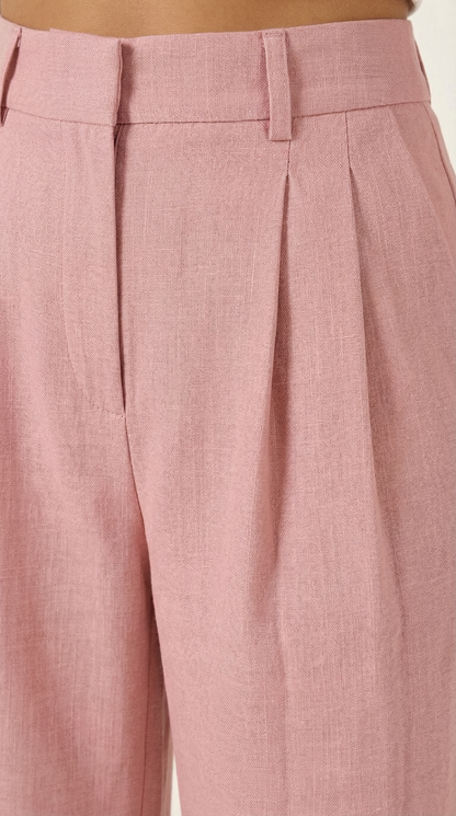 Women's High Rise Plissé Trousers | Wide Leg & Elegant Fit 16