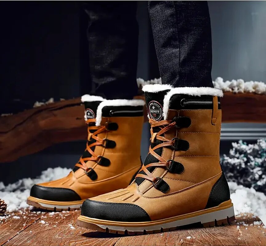 Men's Winter Boots | Warm Lined & Non-Slip Sole 4