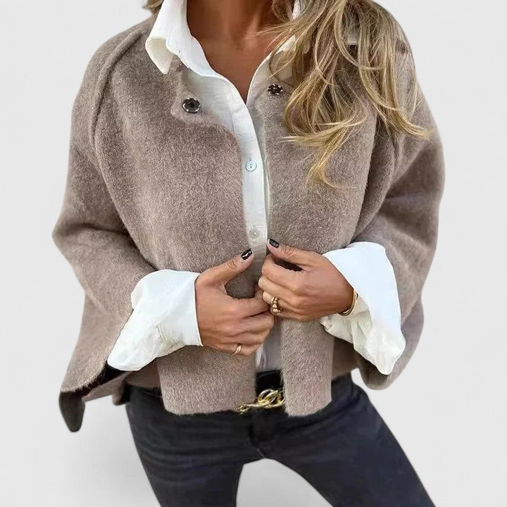 Women's Elegant Jacket | Relaxed Fit & Stylish Details 1