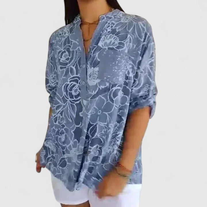 Rhezlynn | Chic Blouse for Work & Events