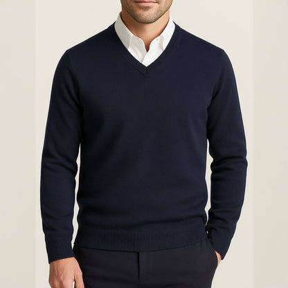 Men's Sweater | Classic V-Neck & Warm 8
