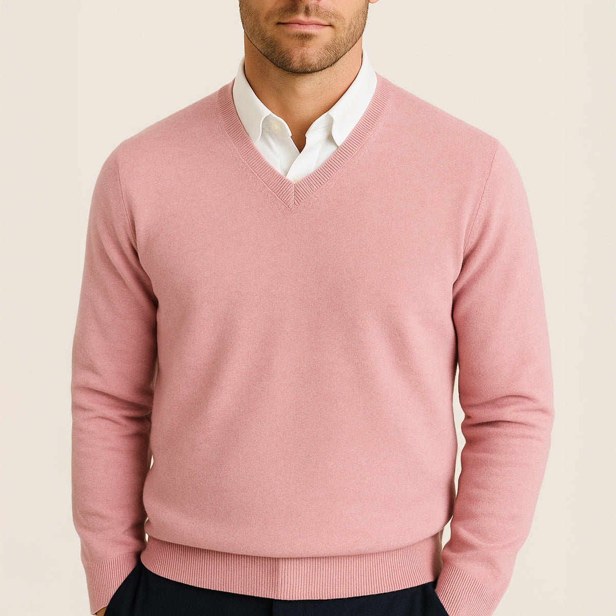 Men's Sweater | Classic V-Neck & Warm 6