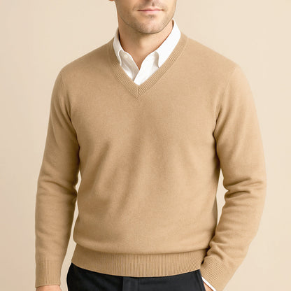 Men's Sweater | Classic V-Neck & Warm 3