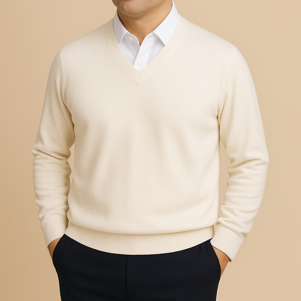 Men's V-Neck Sweater | Soft Knit Comfort 5