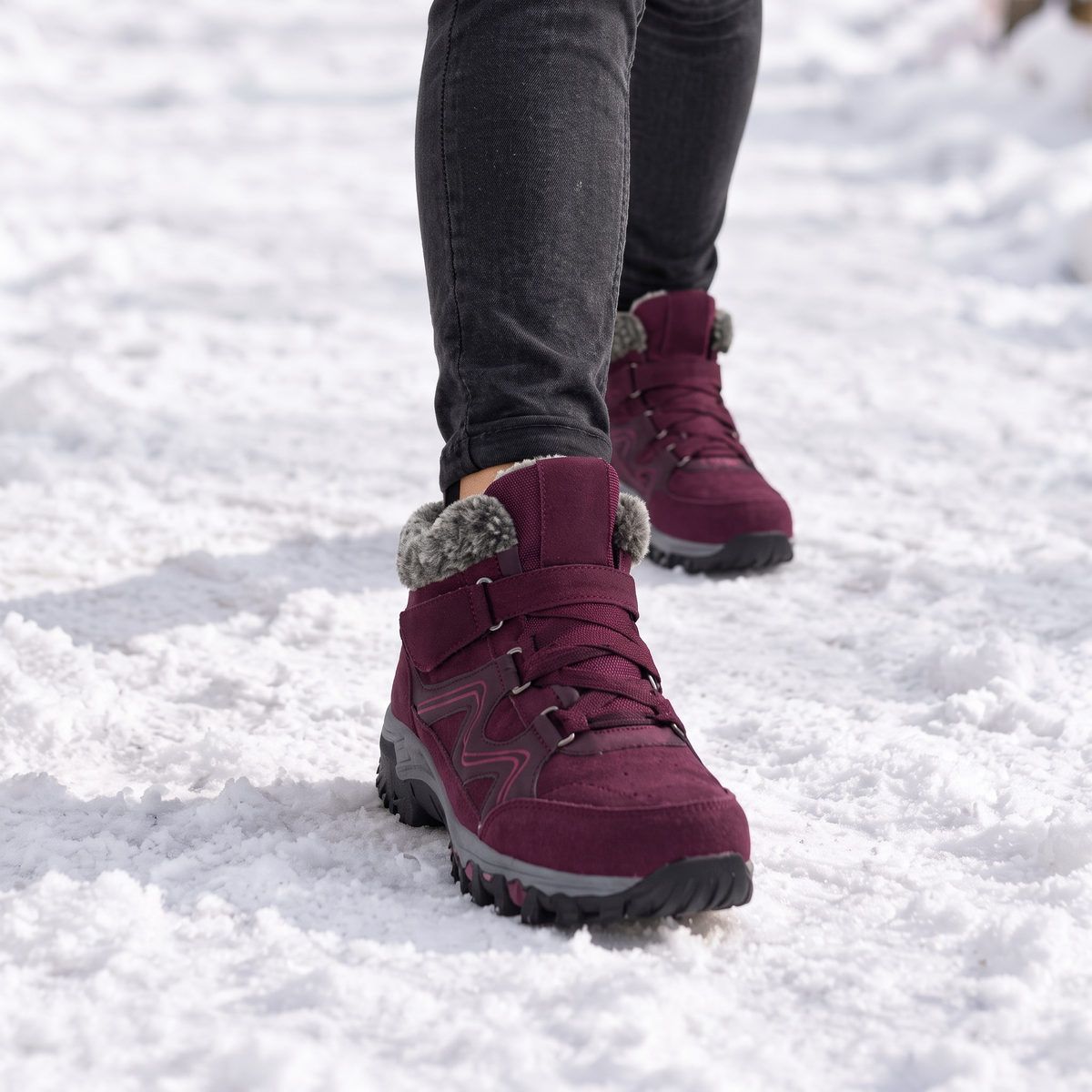 Women's Winter Ankle Boots | Non-Slip Grip & Warm Lining 11