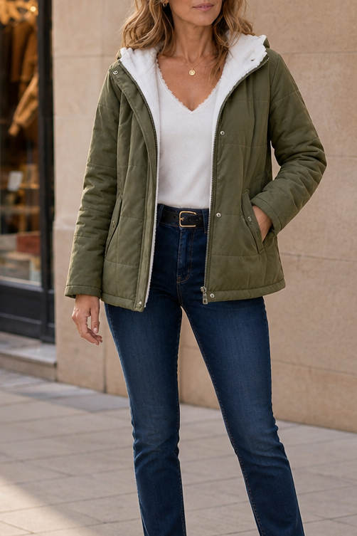 Women's Puffer Jacket | Slim Fit & Warm 13