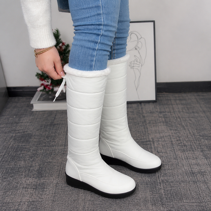 Women's Over-The-Knee Snow Boots | Adjustable Calf Fit & Grip Sole 11