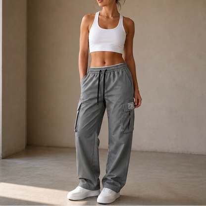 Women's Cargo Pants | Adjustable Waist & Relaxed Fit 11