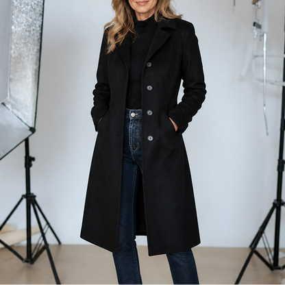 Women's Trench Coat | Long Line & Soft Drape 12
