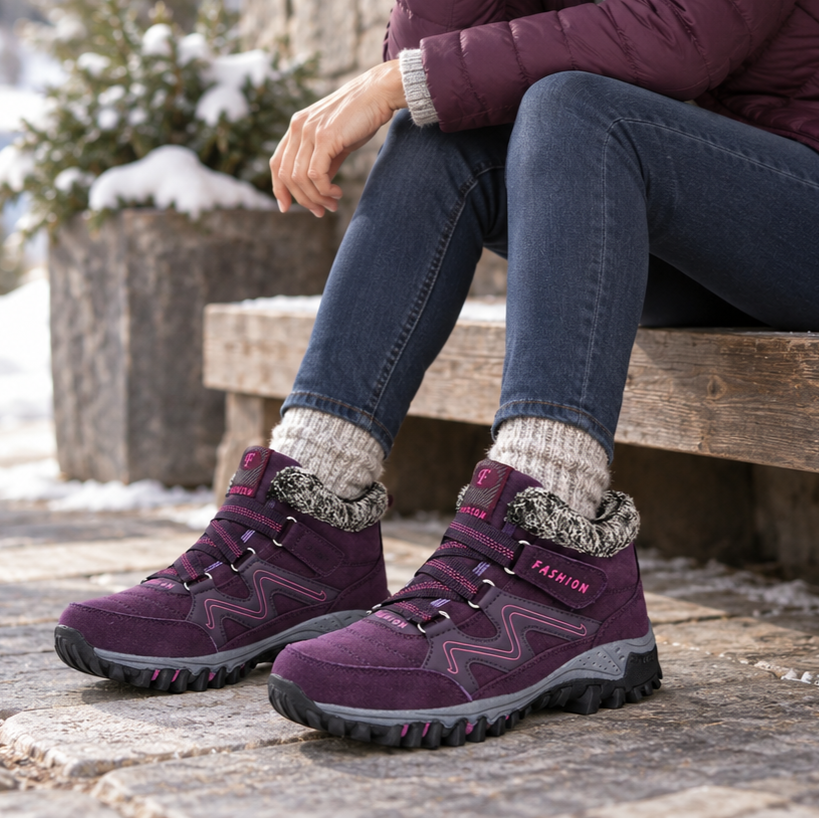 Women's Winter Ankle Boots | Non-Slip Grip & Warm Lining 12