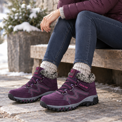 Women's Winter Ankle Boots | Non-Slip Grip & Warm Lining 12