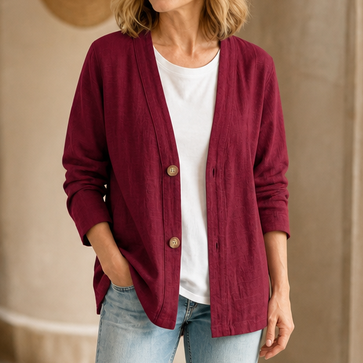 Women's Open-Front Cardigan | Lightweight & Breathable 12