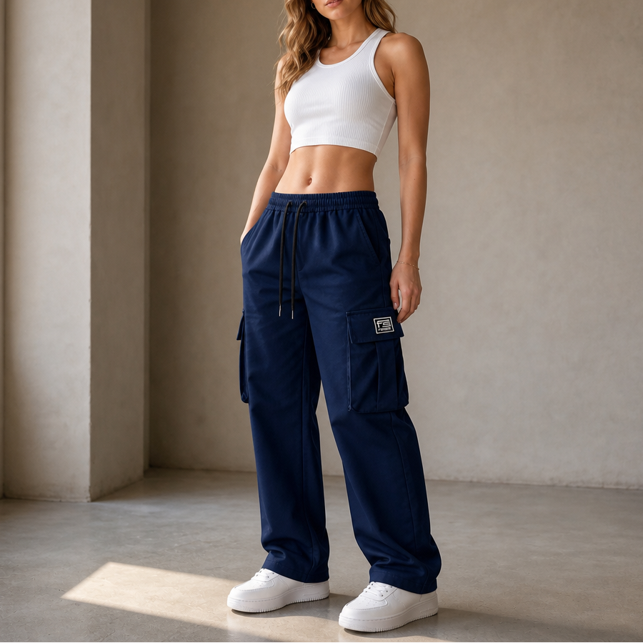 Women's Cargo Pants | Adjustable Waist & Relaxed Fit 13