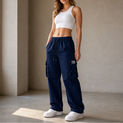 Women's Cargo Pants | Adjustable Waist & Relaxed Fit 13