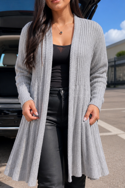 Women's Open-Front Cardigan | Lightweight & Warm 12