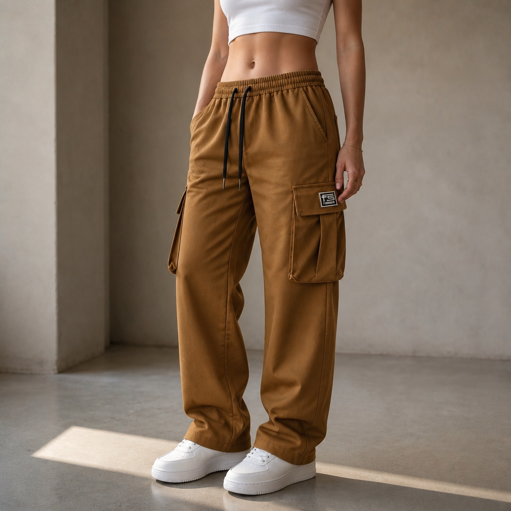 Women's Cargo Pants | Adjustable Waist & Relaxed Fit 14