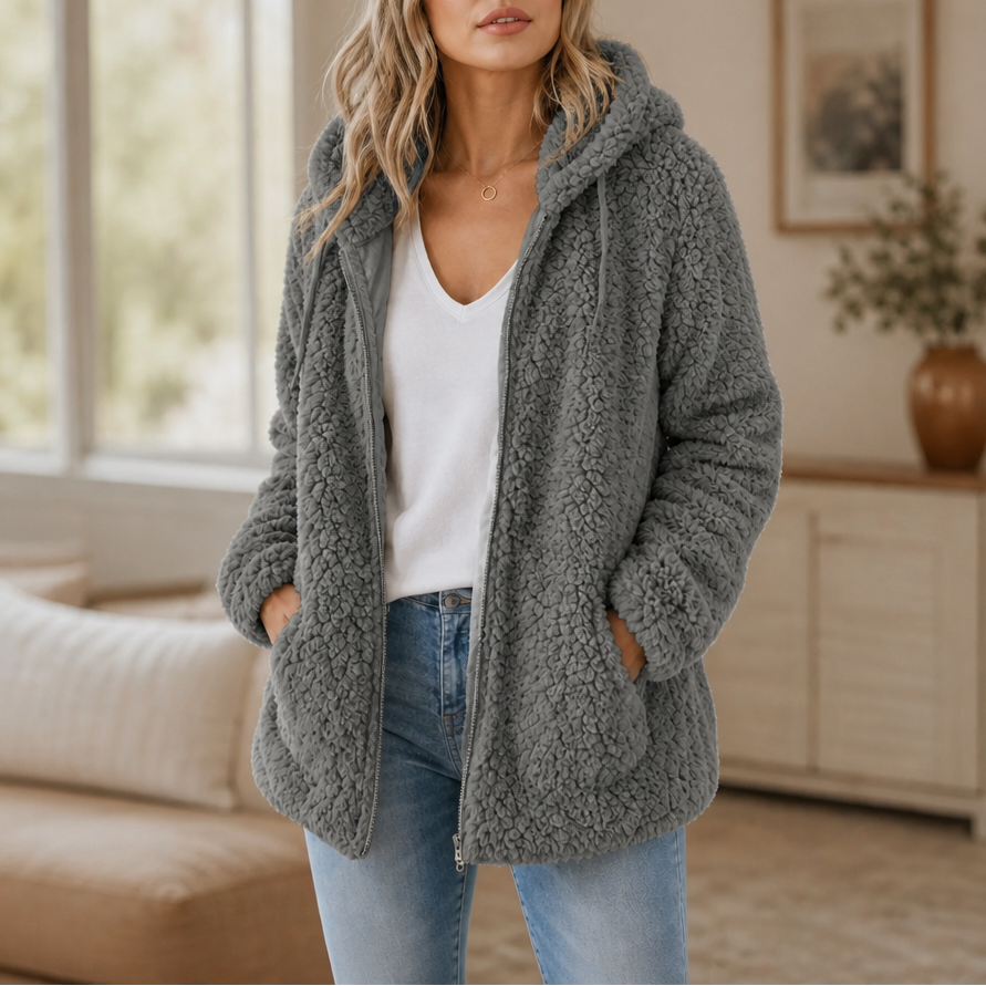 Women's Hoodie | Lined Hood & Full Zip 16